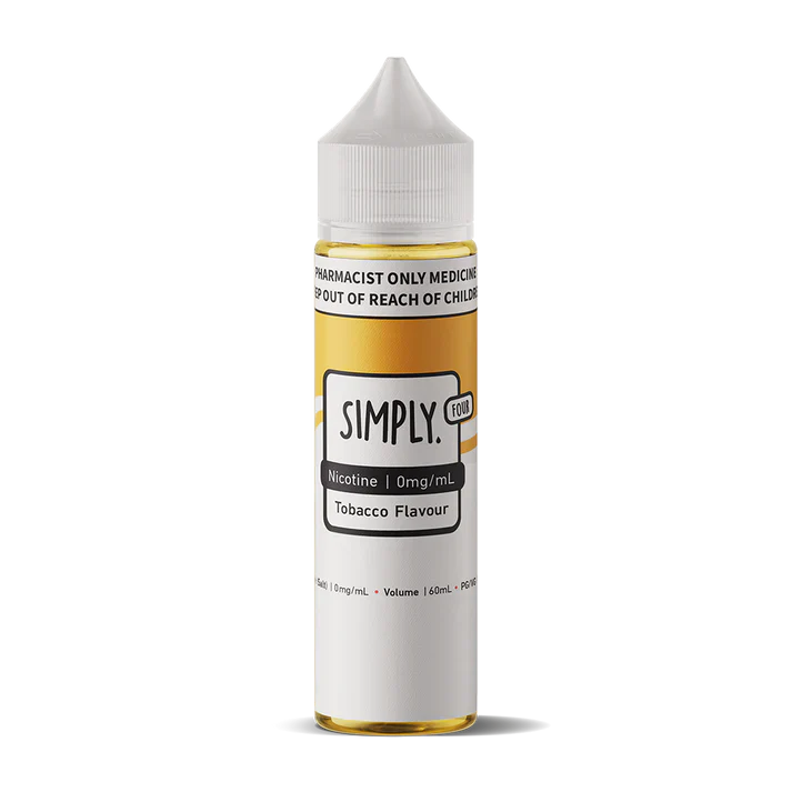 Simply - Four Tobacco 0,3 and 6mg 60mL Salt - Image 3