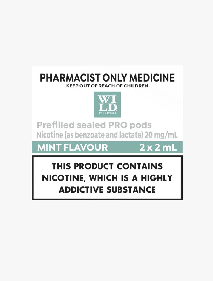 WILD BY INSTINCT PRO PREFILLED POD MINT (2X2ML) - Image 2